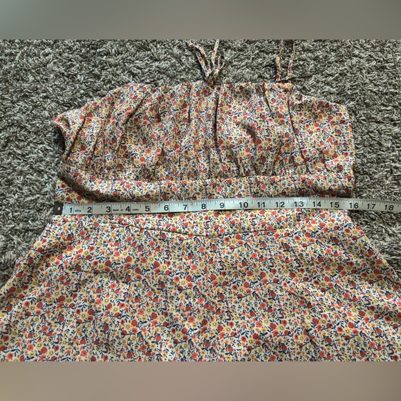 Trixxi Pink Floral Mini Dress/Skort - Picture 6 of 8